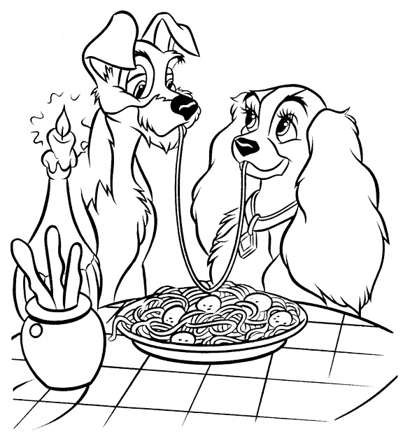 Disney coloring pages disney valentine coloring picture