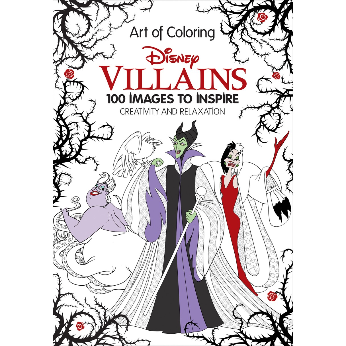 Disney villains the art of coloring book