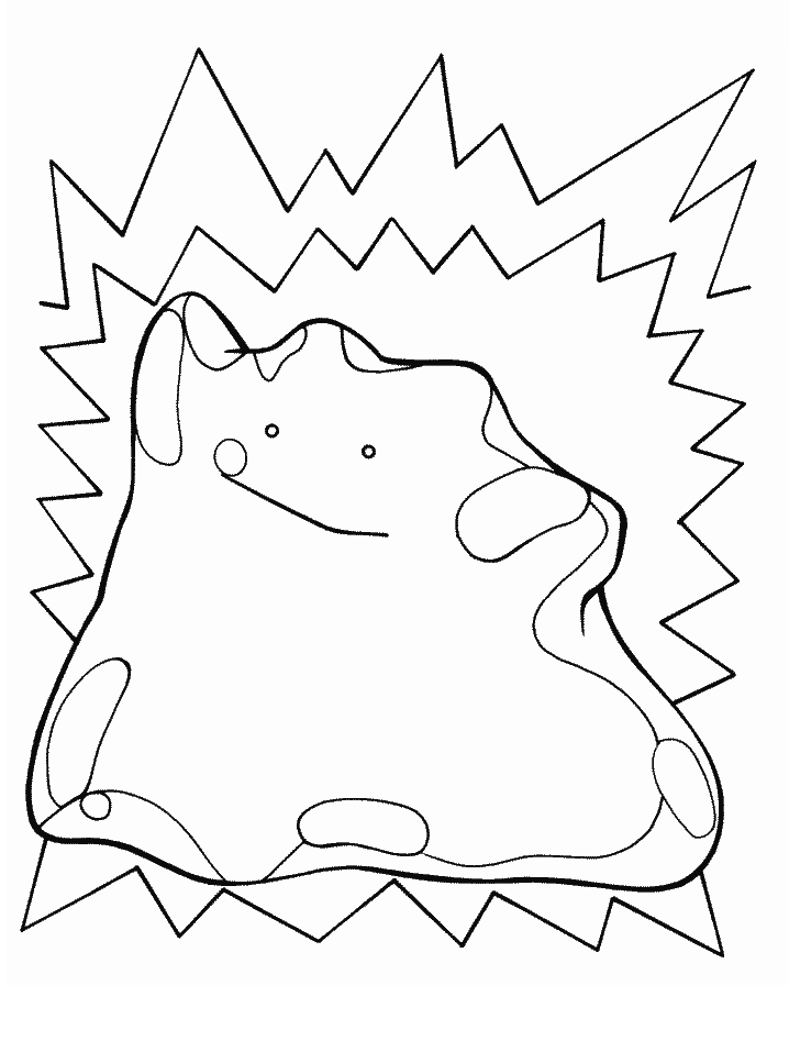Ditto malvorlagen