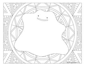 Ditto pokemon pokemon coloring pages pokemon coloring pokemon coloring sheets