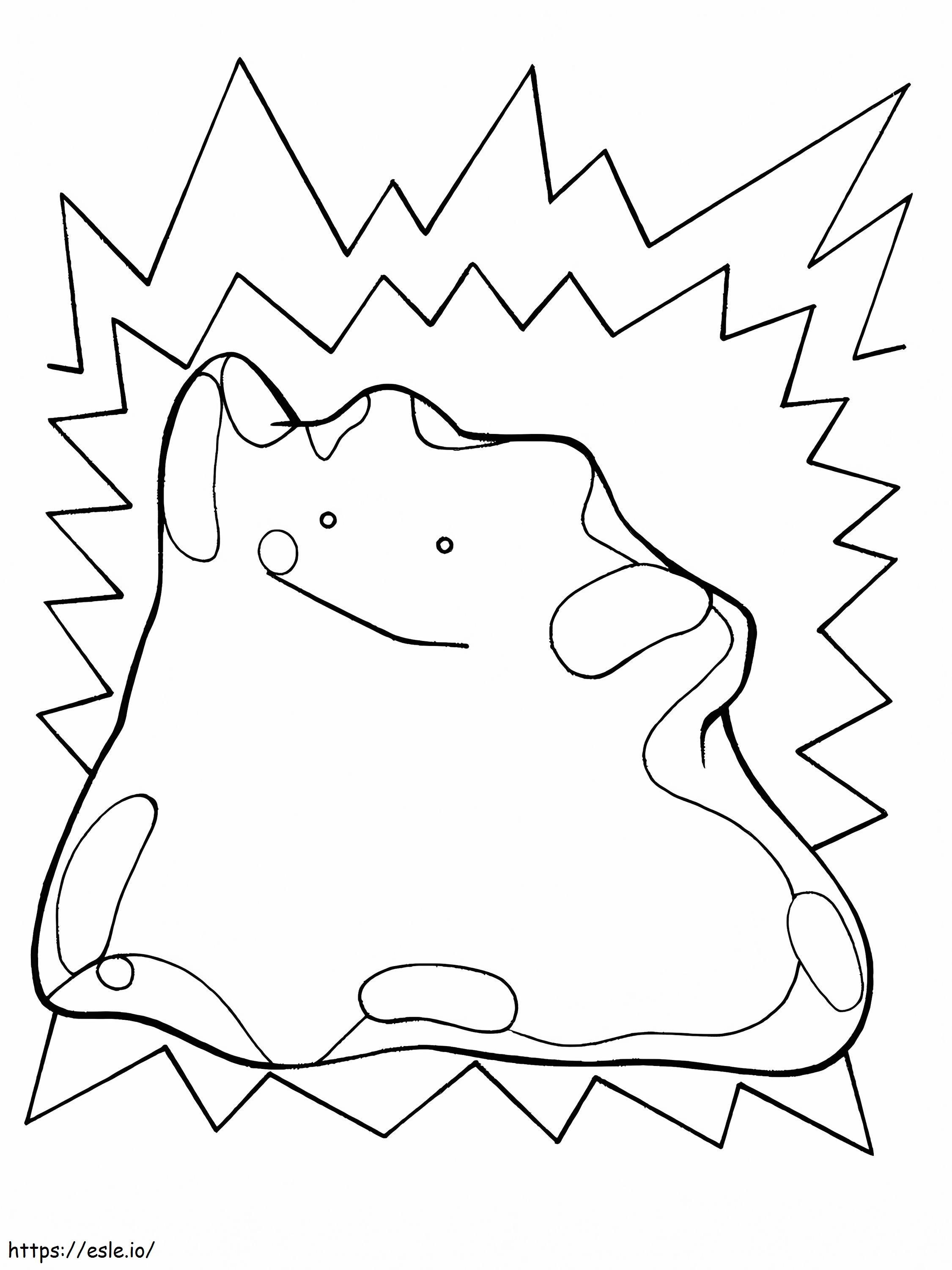 Ditto coloring page