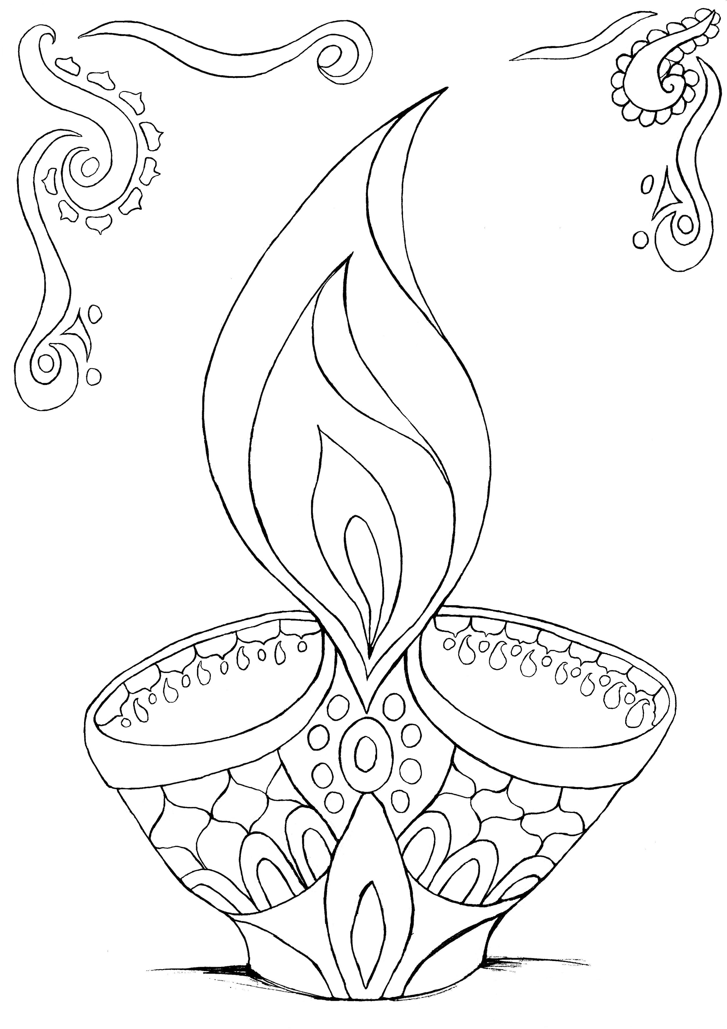 Diwali colouring sheets for download â centre for carnival arts