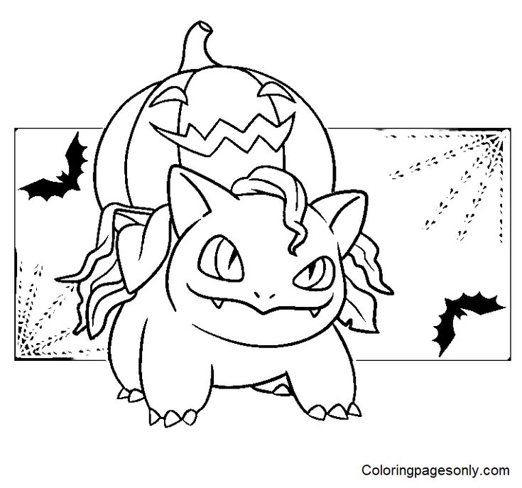 Bulbasaur coloring pages