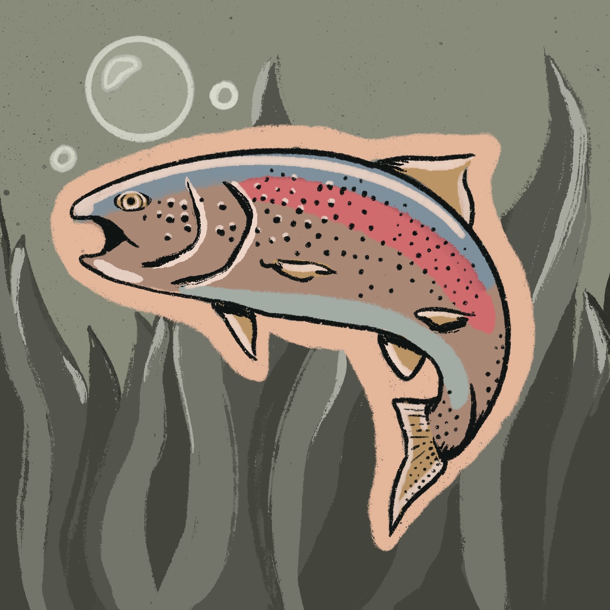 Did a legendary trout really ride the rails from california to missouri