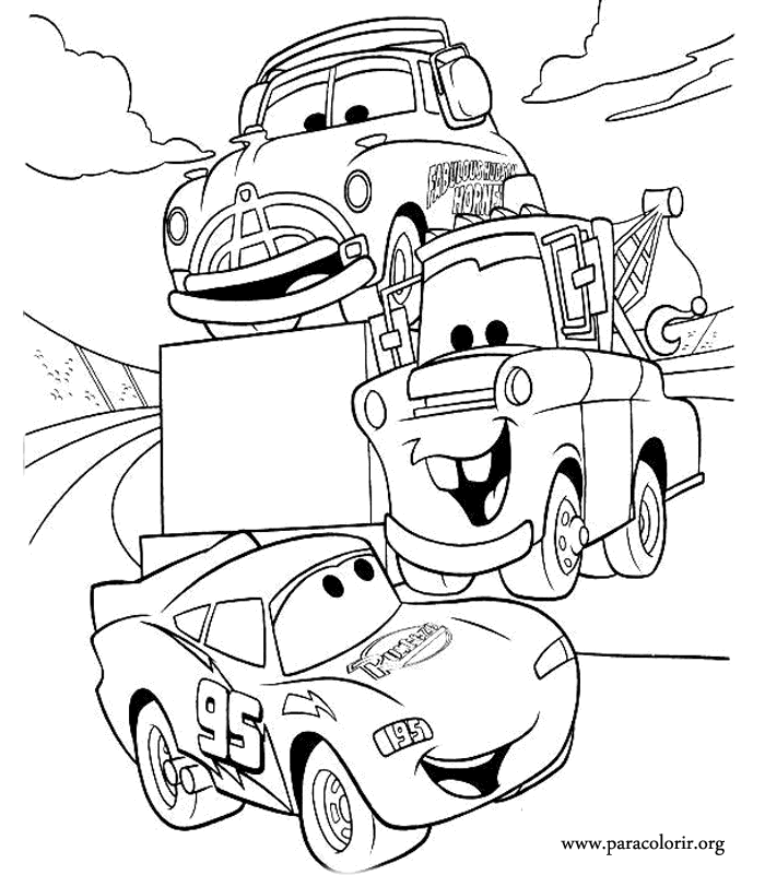 Remember the movie cars coloring this picture of lightning mcqueen tow mater and doc hudson ààààààààààààªàµ àªàààààààààªàµ à àààààààà