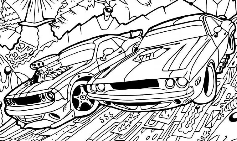 Show me your dodge challenger coloring page dodge challenger forum