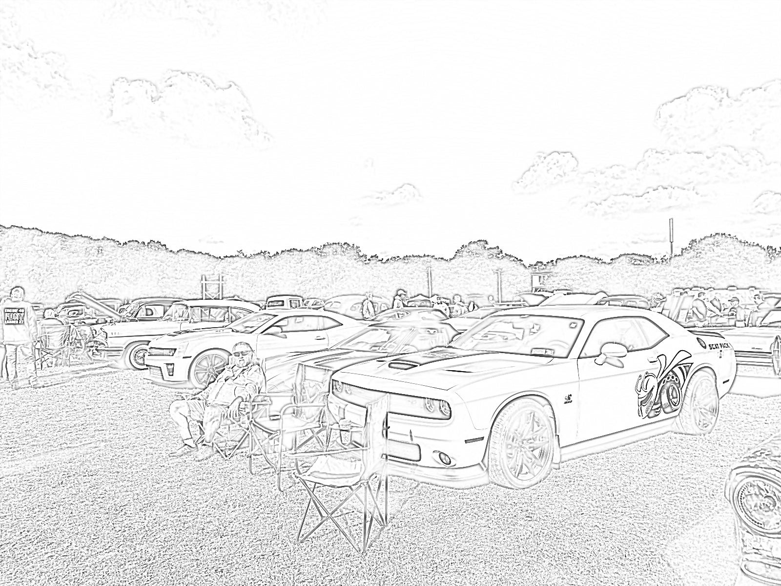 Show me your dodge challenger coloring page dodge challenger forum