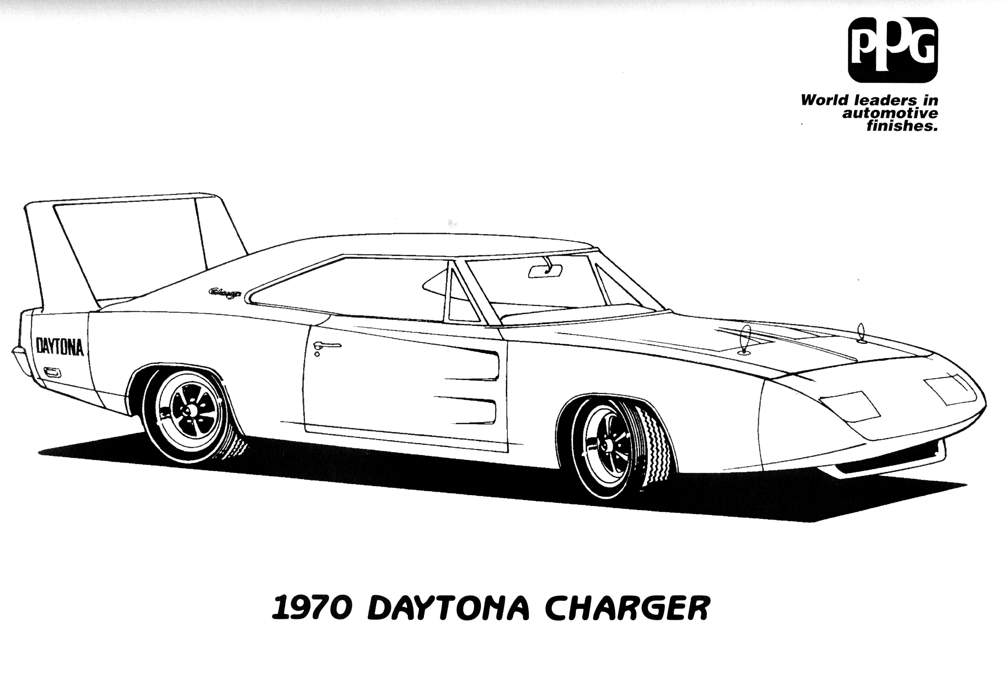 Mopar coloring book