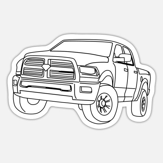 Dodge ram v sticker