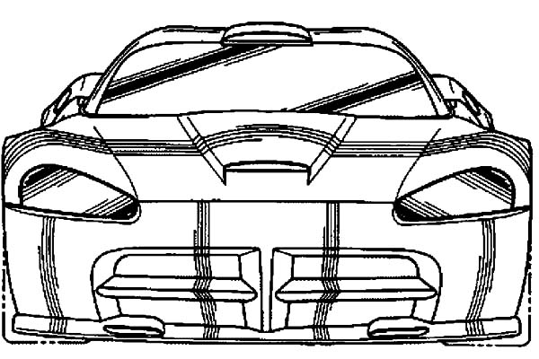 Dodge viper gtsr car coloring pages coloring sky