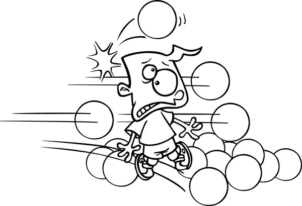 Dodgeball stock illustrations
