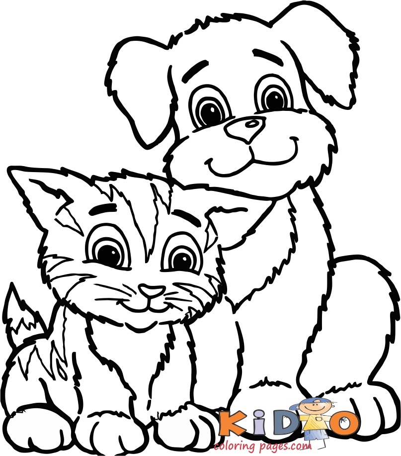 Printable coloring page on
