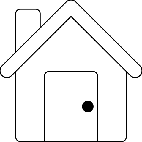 Dog house coloring page free printable coloring pages