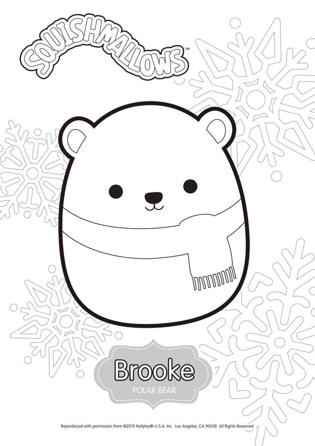 Squishmallow coloring pages rcopingthruregression