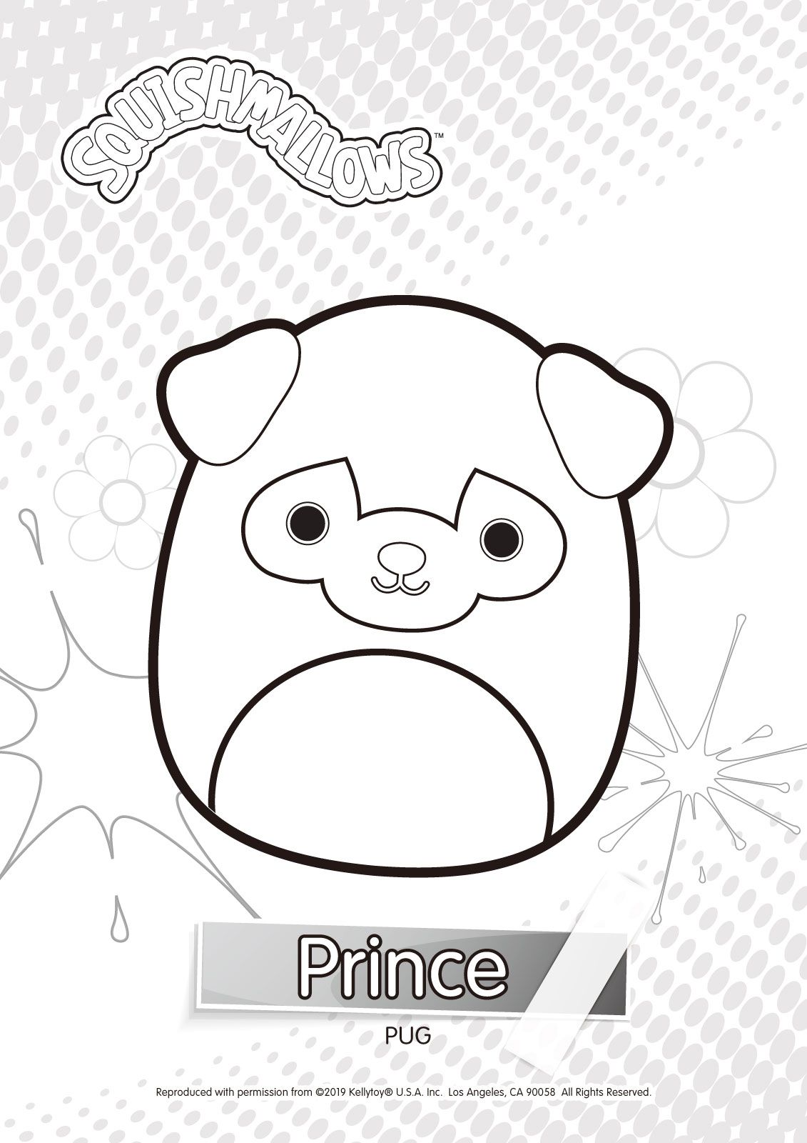Prince from squishmallows coloring pages cool coloring pages cute coloring pages coloring books