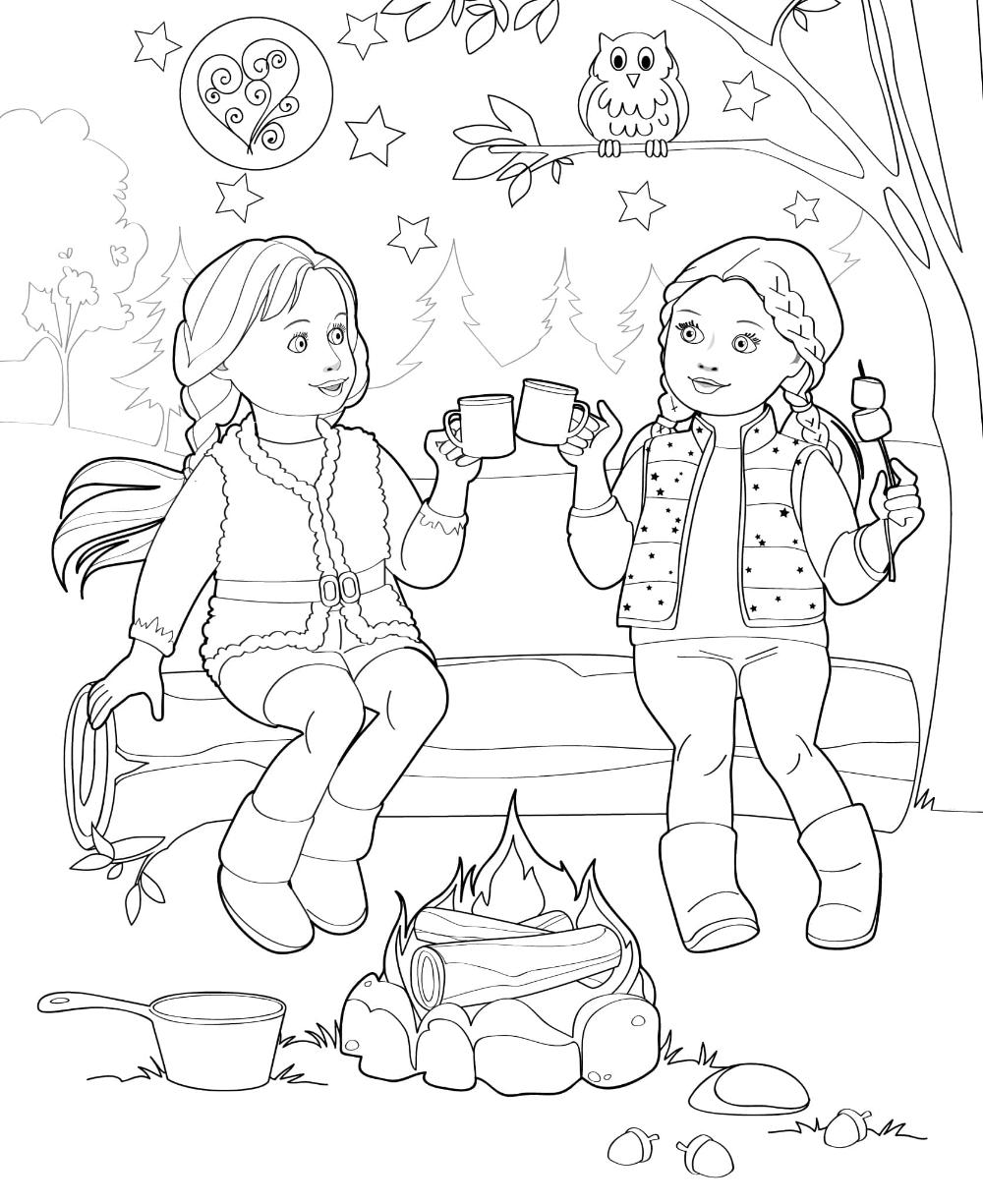 Printable doll coloring pages free kids coloring pages coloring pages for girls coloring books