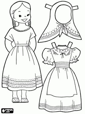 Pin en cloth dolls doll patterns and paper dolls