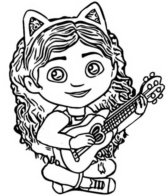 Coloring pages gabbys dollhouse