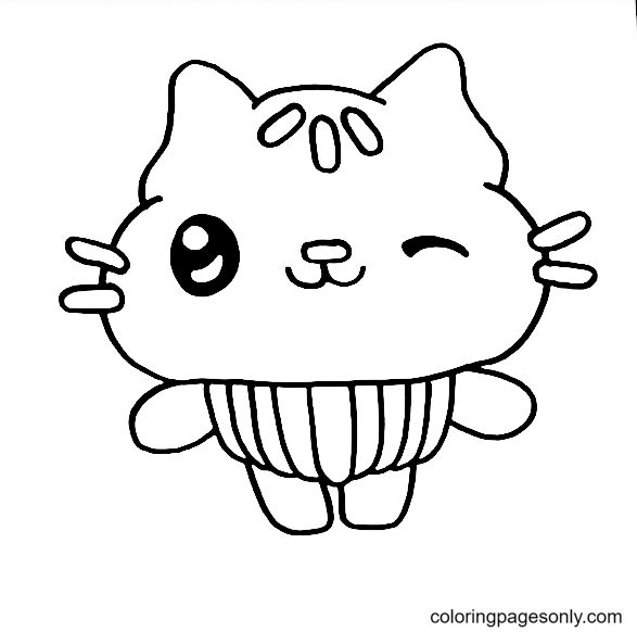Gabbys dollhouse coloring pages