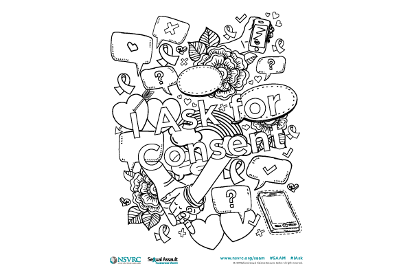 Saam coloring pages national sexual violence resource center