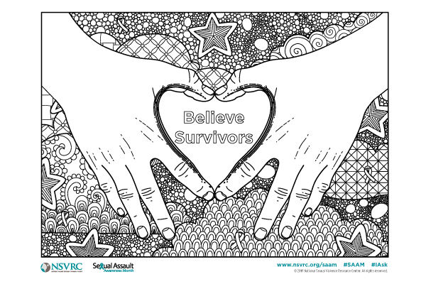 Saam coloring pages national sexual violence resource center