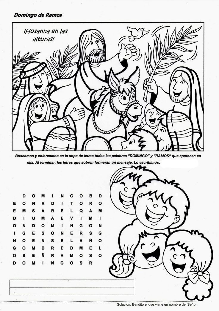 Pin en domingo de ramos