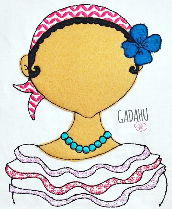 Dominican doll by norhilda alvarez hatch