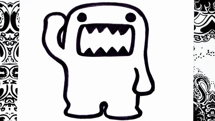 How to draw domo