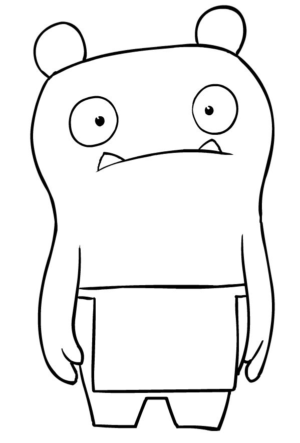 Ugly dolls coloring pages