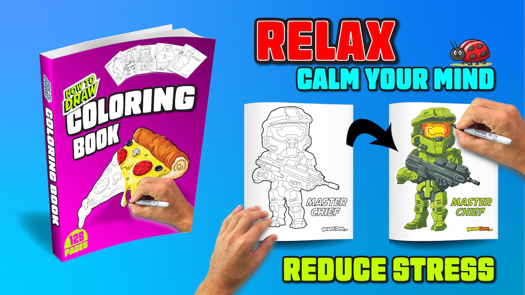 How to draw coloring book by mark kokavec â