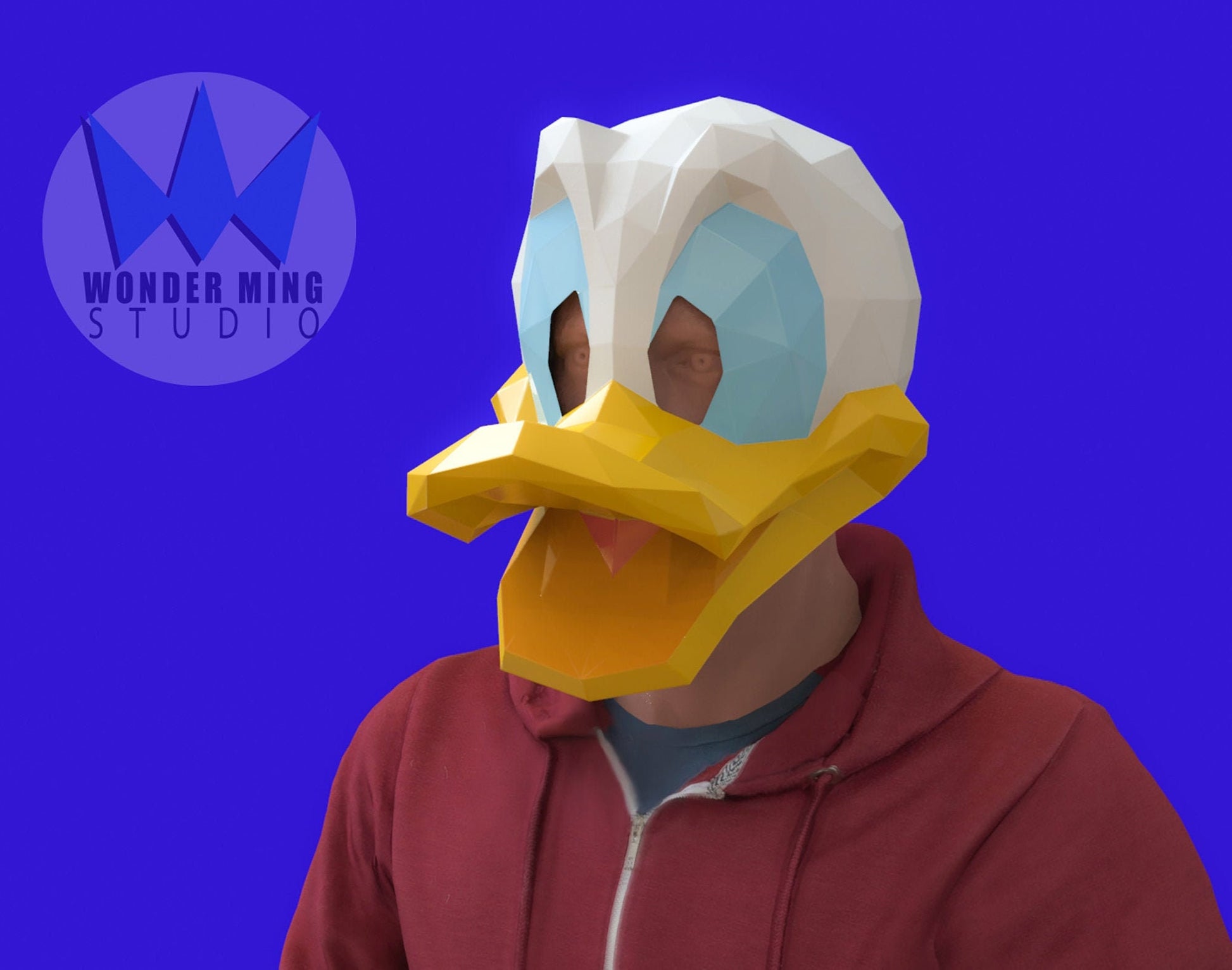 Donald duck mask â wonder ming studio