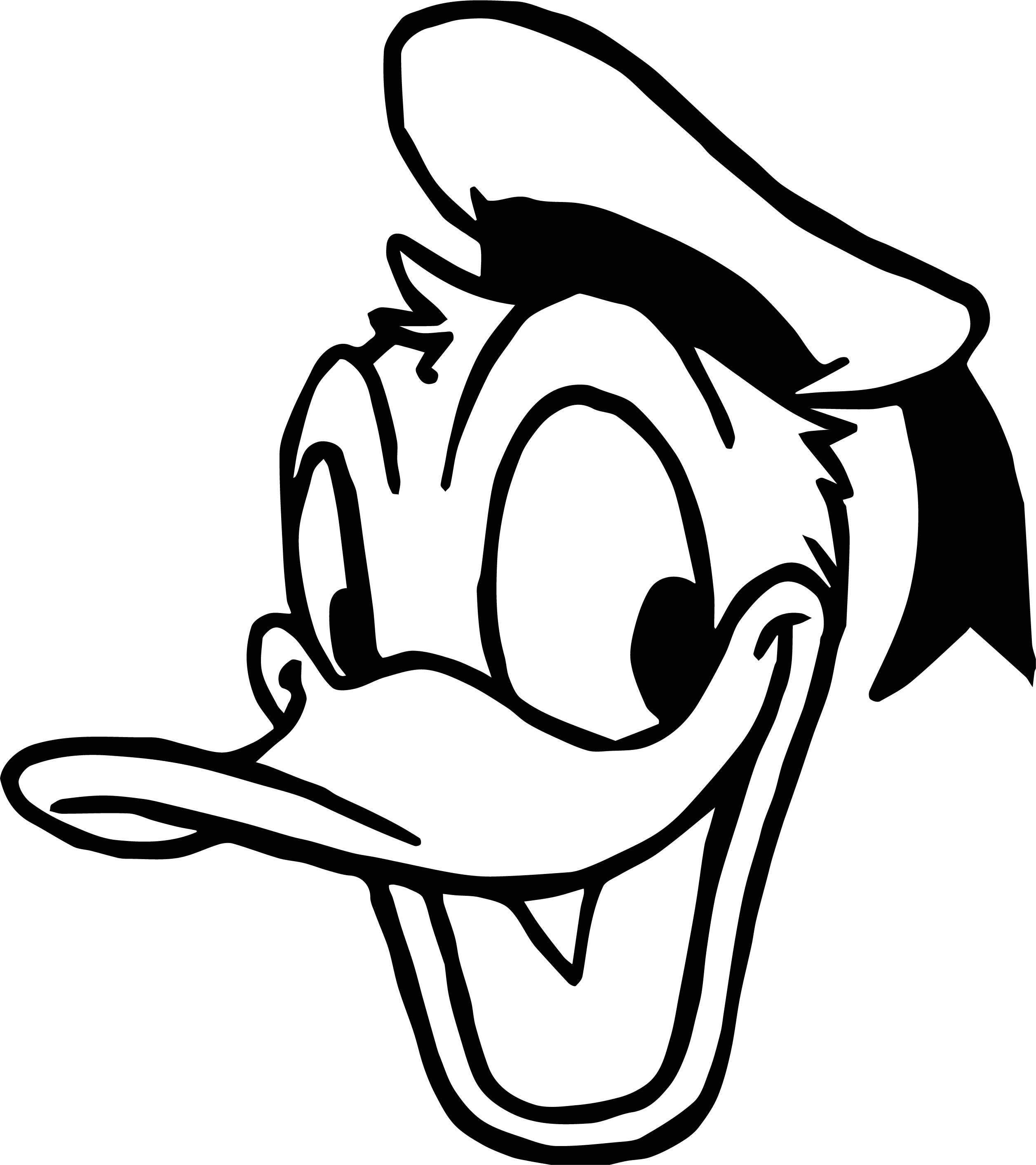 Cool duck face donald coloring page boyama sayfalarä