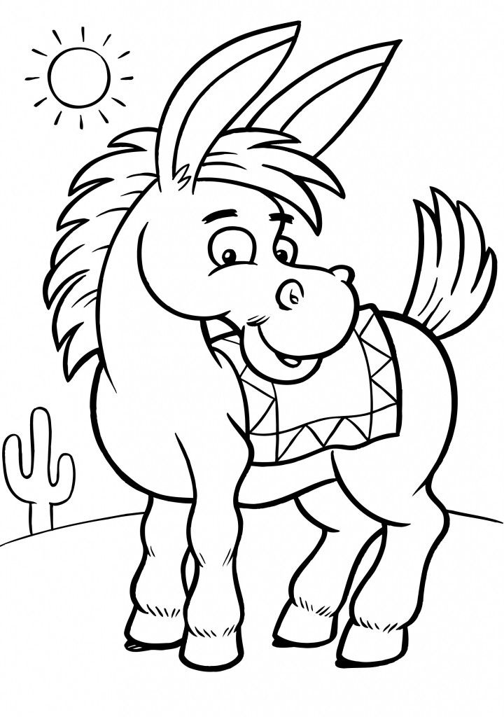 Free printable donkey coloring pages for kids animais para colorir pãginas de colorir animais livro de colorir
