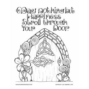 Adult coloring pages adult coloring books fairy coloring pages celtic coloring fairy coloring