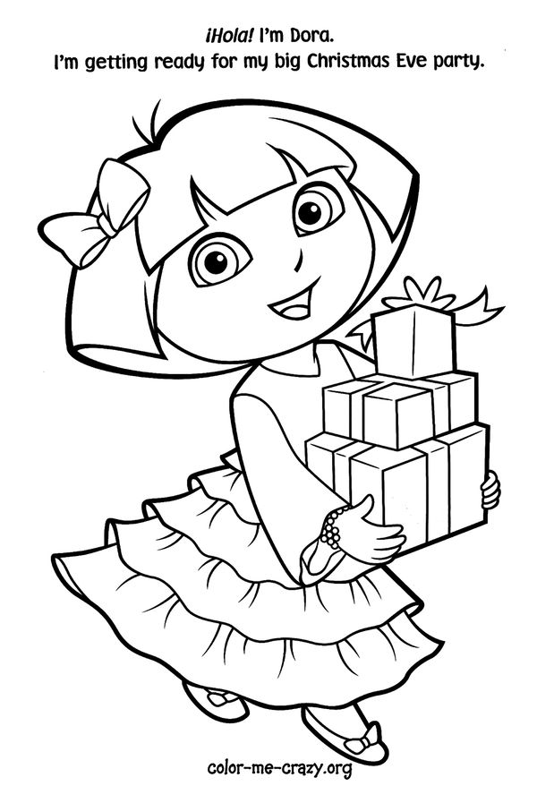 Christmas coloring pages dora coloring minion coloring pages elsa coloring pages
