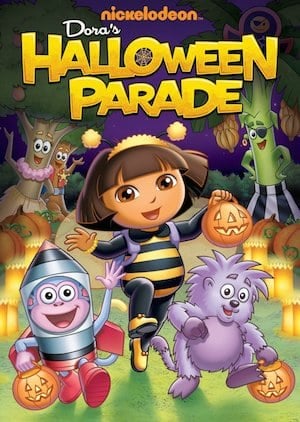 Free dora printable halloween coloring page