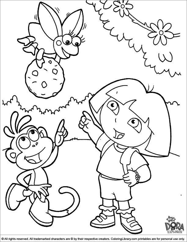 Colouring page