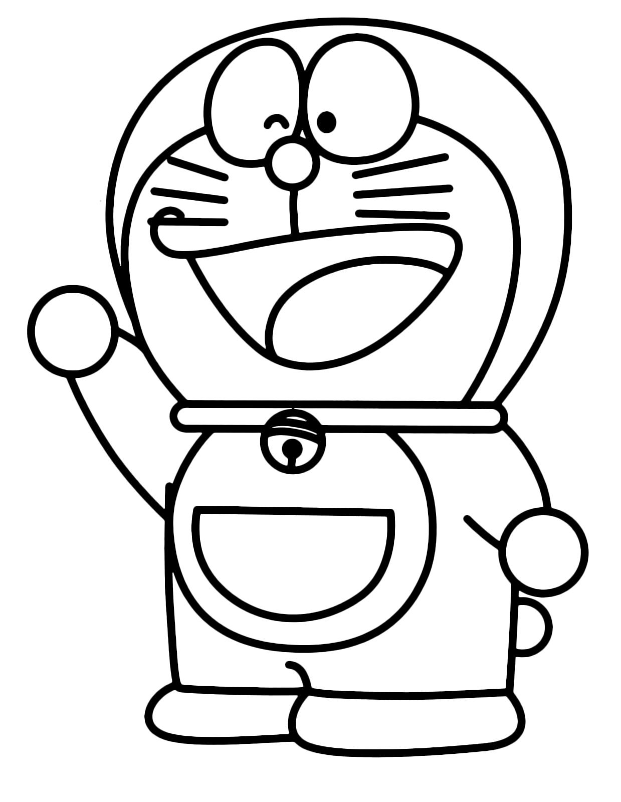 Doraemon coloring pages