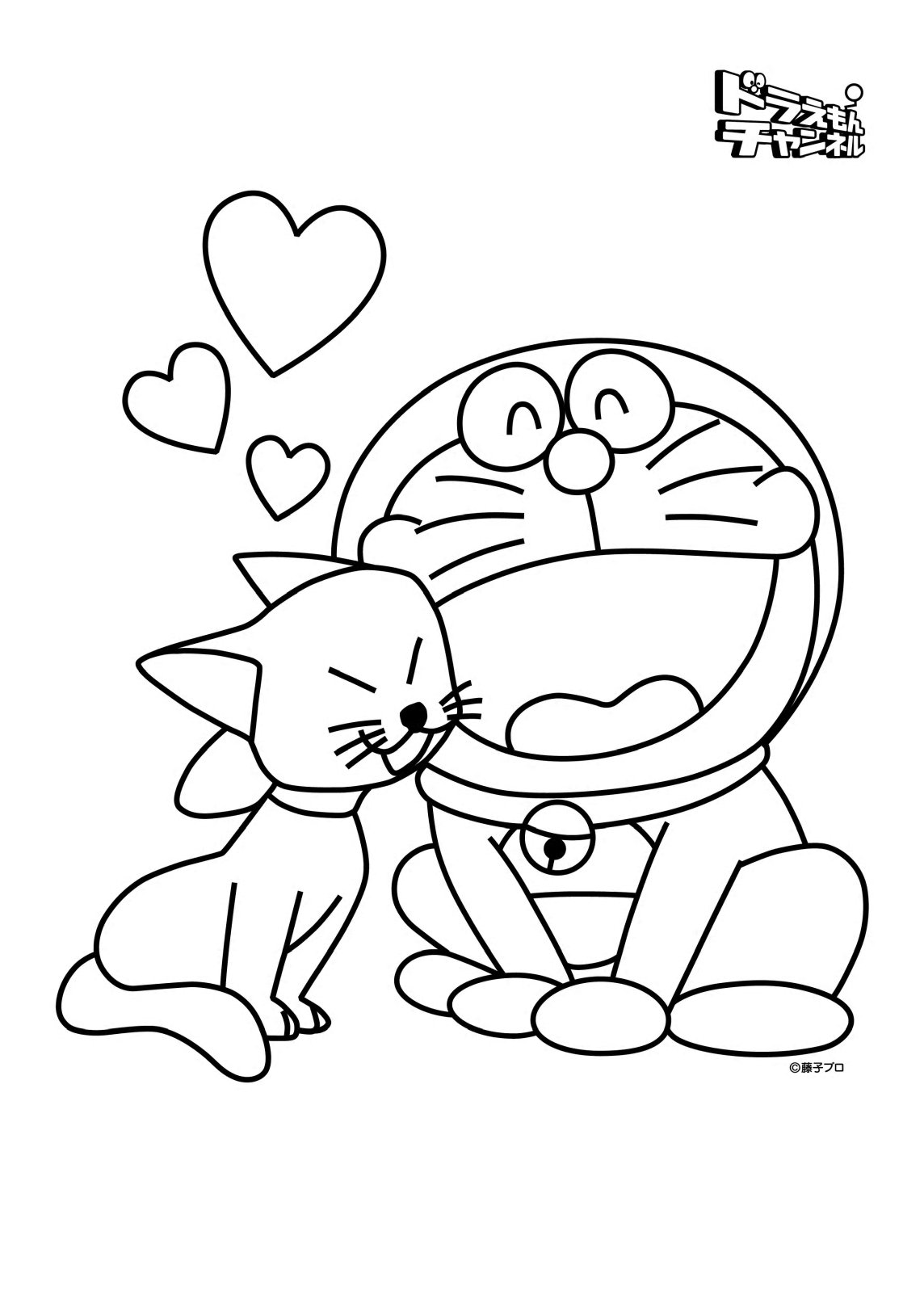 Doraemon coloring pages printable for free download