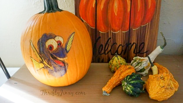 Finding dory pumpkin stencil halloween party ideas