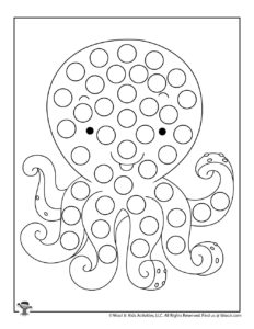 Ocean dot coloring pages woo jr kids activities childrens publishing