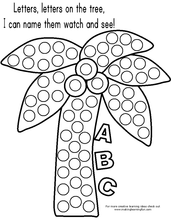 Dotartcoloringpages dot marker activities do a dot dot markers