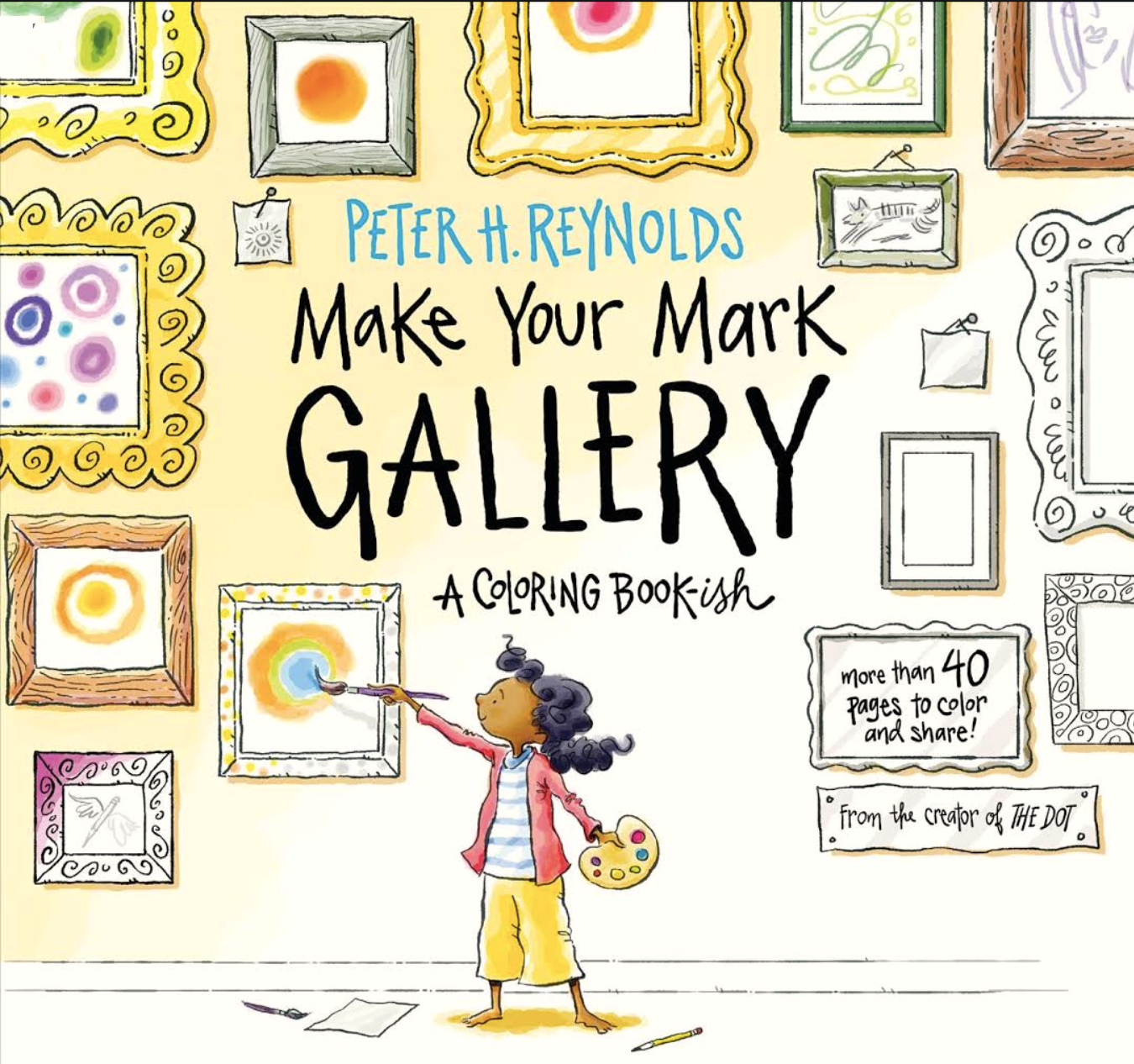 Make your mark gallery coloring book