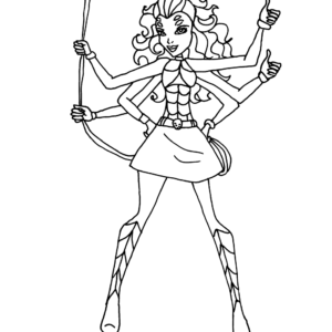 Monster high coloring pages printable for free download
