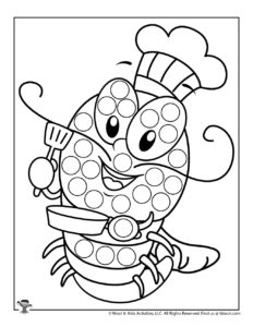 Ocean dot coloring pages woo jr kids activities childrens publishing
