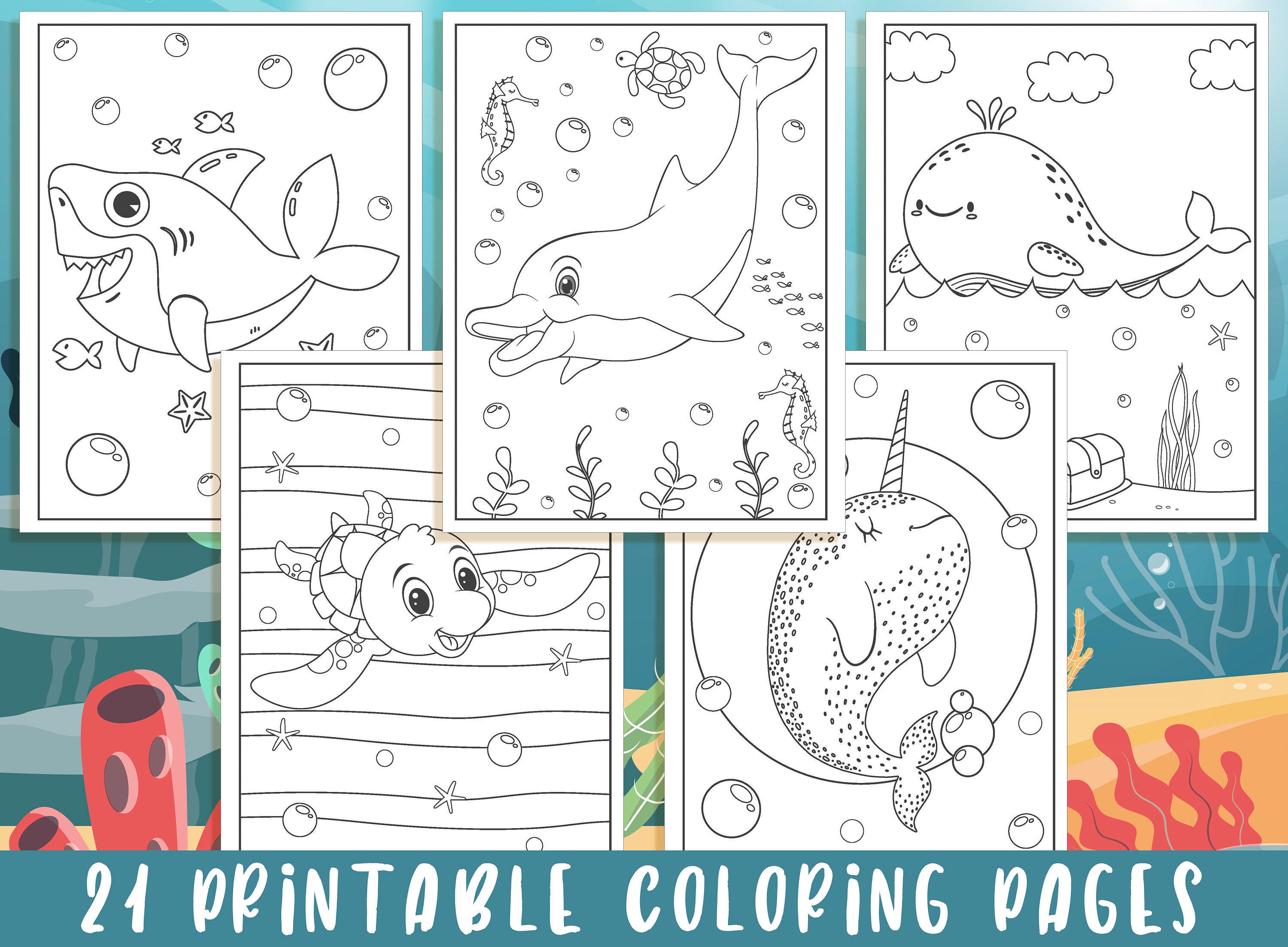 Under the sea coloring pages printable under the sea coloring pages for kids boys girls teens under the sea birthday party activity