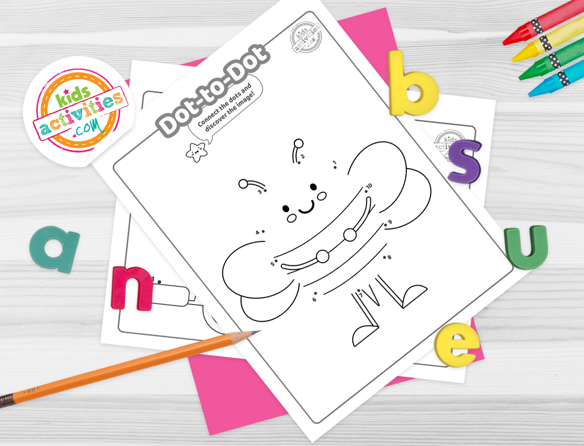 Easy dot to dot printables