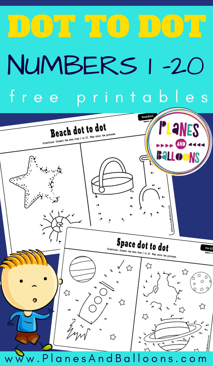 Easy dot to dot printables