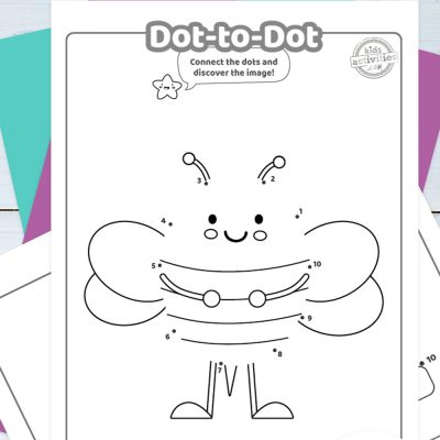 Easy dot to dot printables
