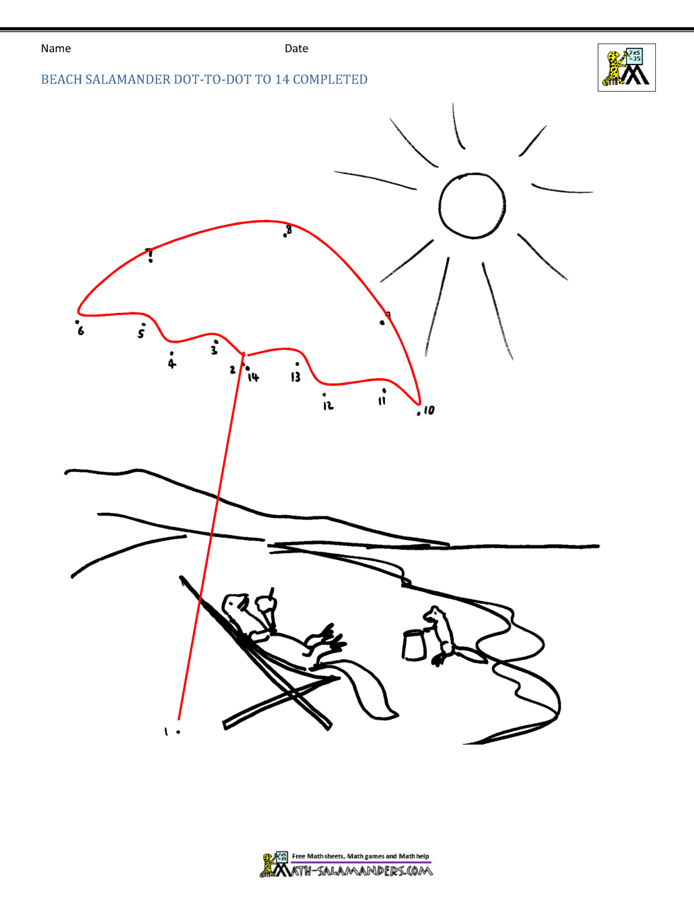 Dot to dot coloring pages up to